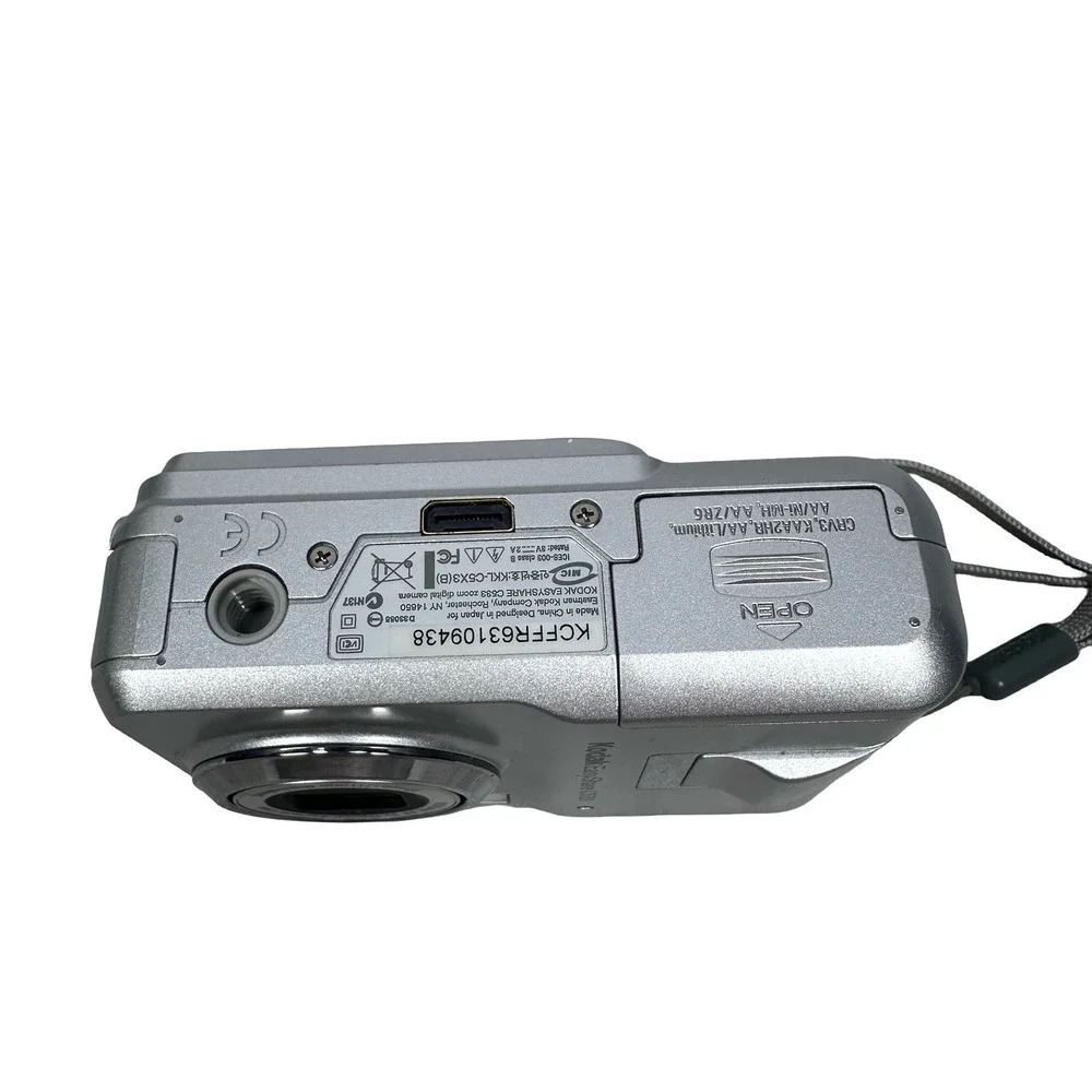 Kodak EasyShare‎ C533 Digital Camera 5.0MP 3x Optical Zoom Gray For Parts Repair